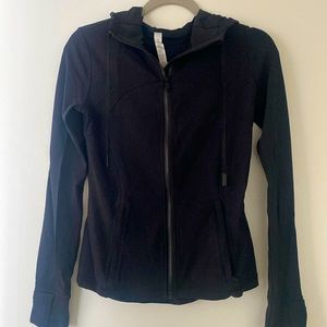 Lululemon black long sleeve zip up